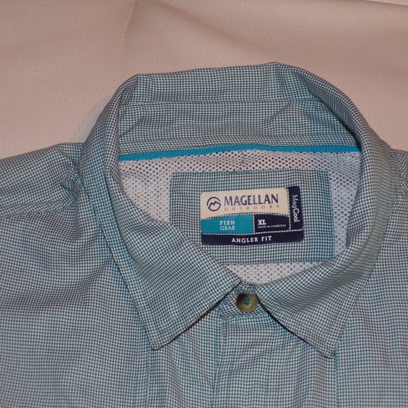 Magellan Outdoors Angler Fit Short Sleeve Shirt - Picture 3 of 3